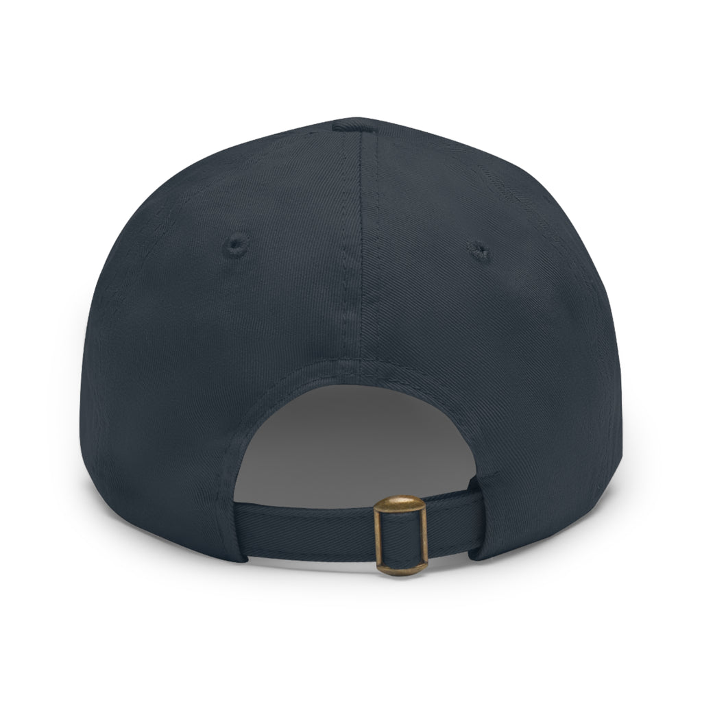 Dinner and a Game's Leather Patch Dad Hat