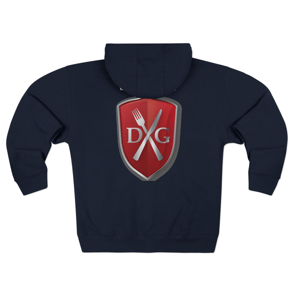 Dinner and a Game Zipper front hoodie