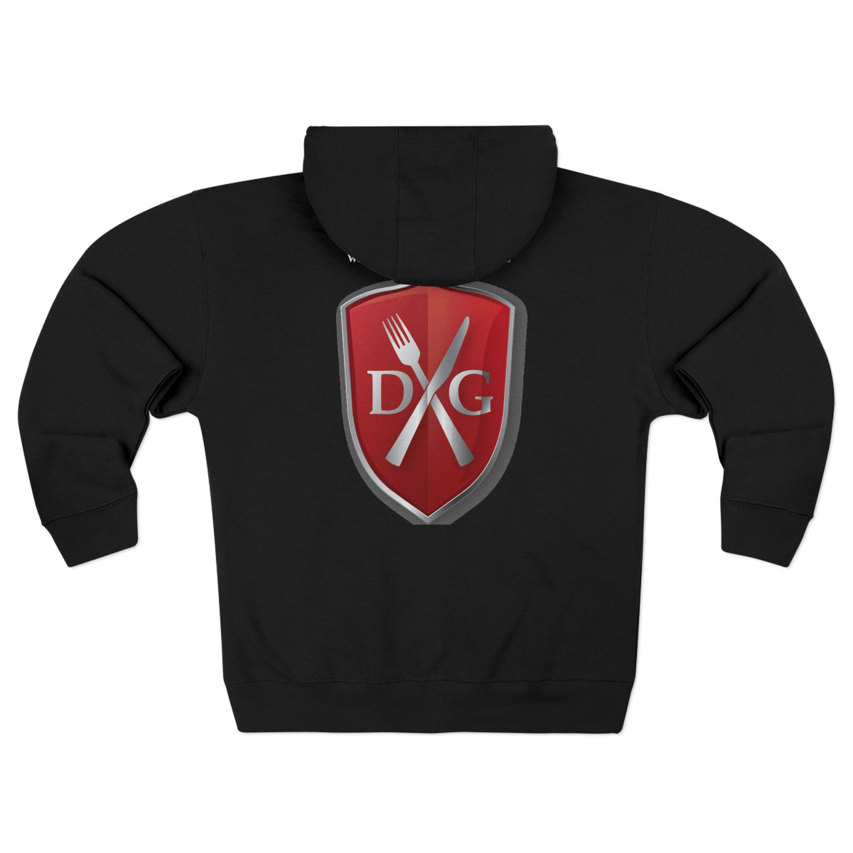 Dinner and a Game Zipper front hoodie