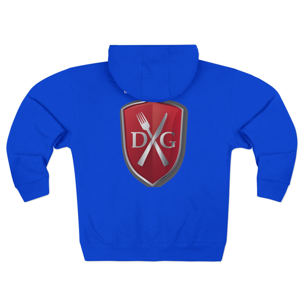 Dinner and a Game Zipper front hoodie