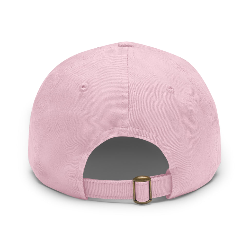 Dinner and a Game's Leather Patch Dad Hat