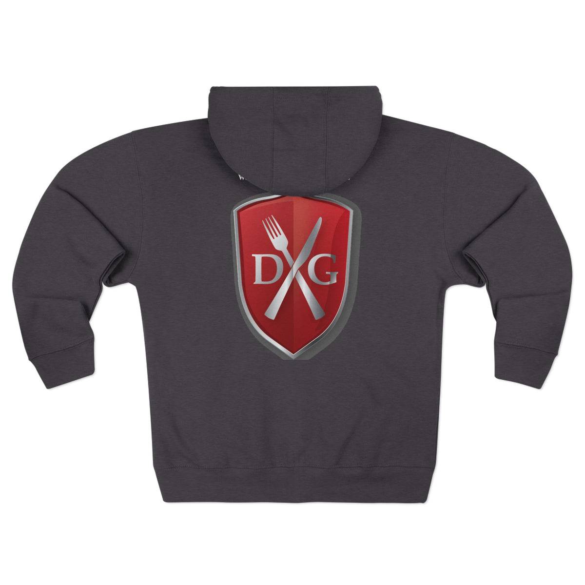 Dinner and a Game Zipper front hoodie