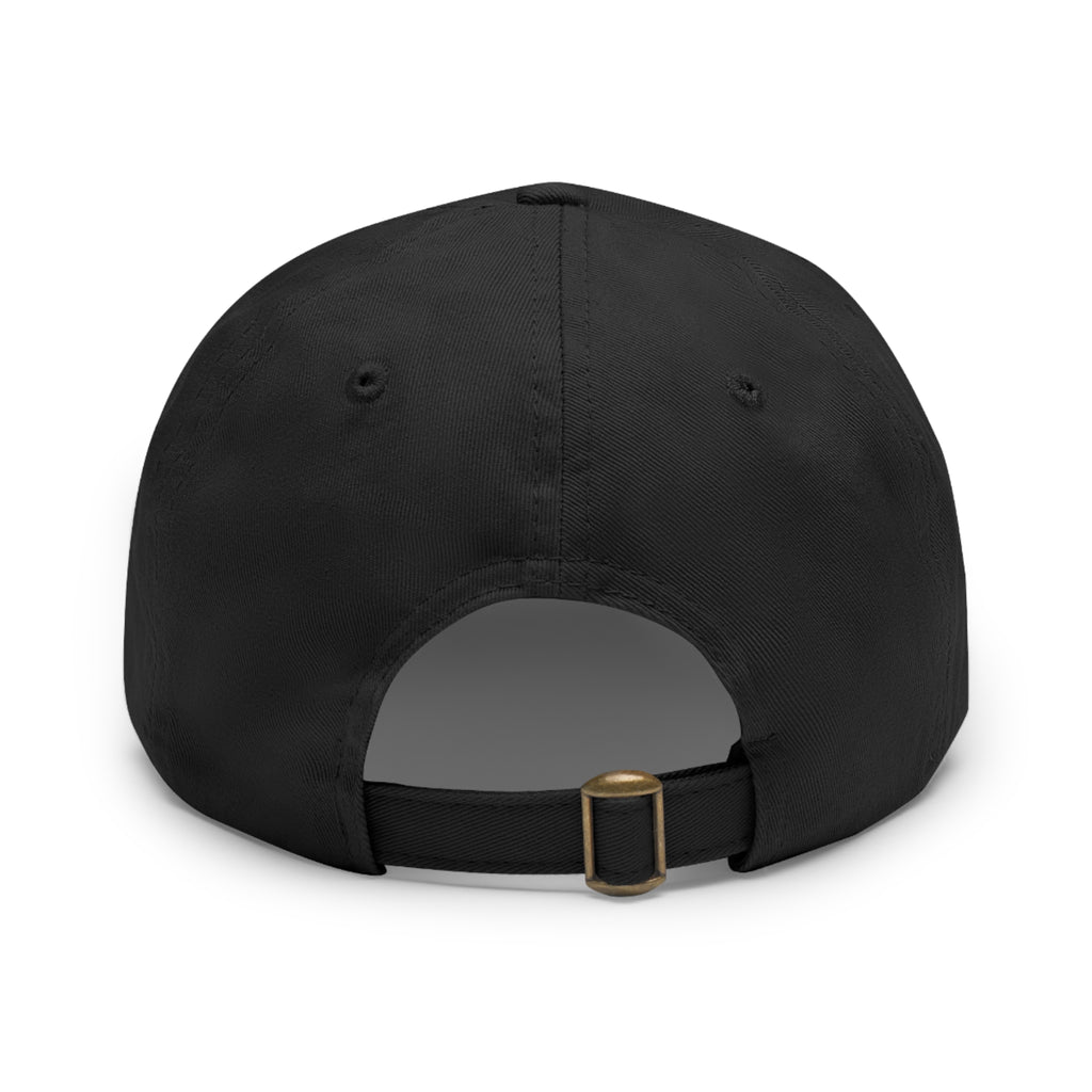 Dinner and a Game's Leather Patch Dad Hat